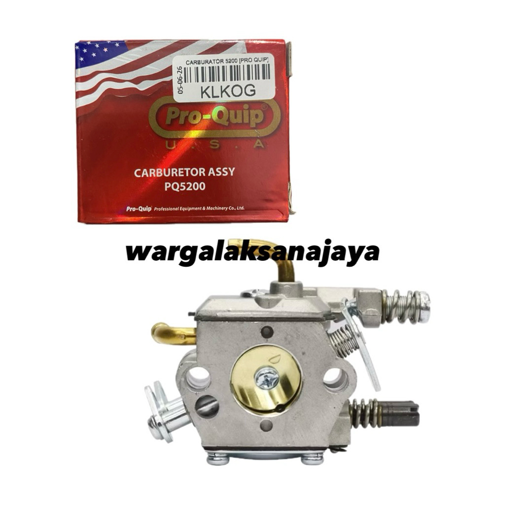 5200 5800 Carburator Assy Karburator Komplit Mesin Gergaji Chainsaw Senso Mini Sinso Kecil [Pro Quip