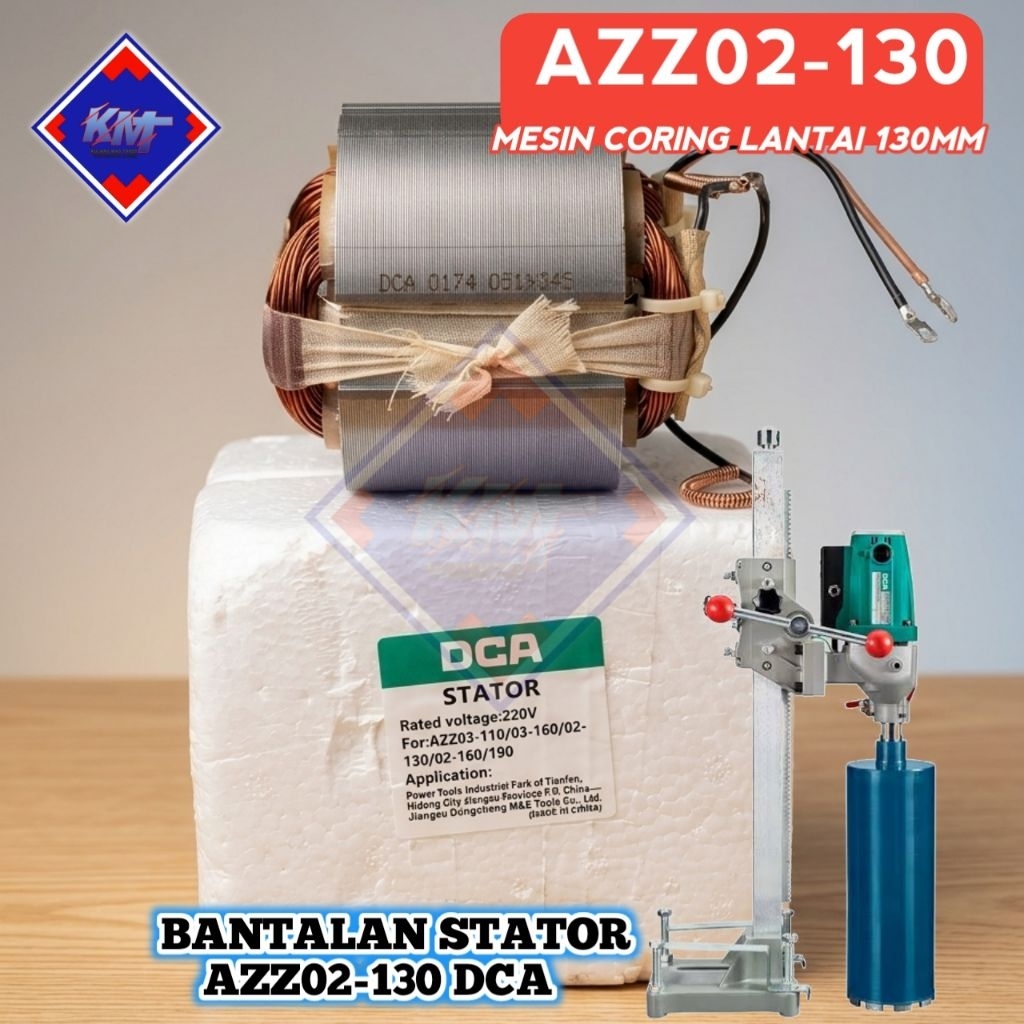 DCA BANTALAN STATOR AZZ02-130 MESIN BOR CORING DCA STATOR AZZ02-130 DCA