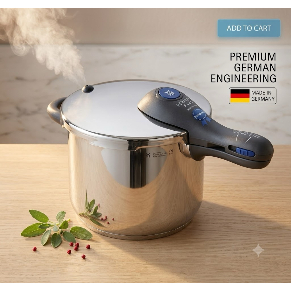 WMF 6.5 ltr Perfect Plus Panci Presto original