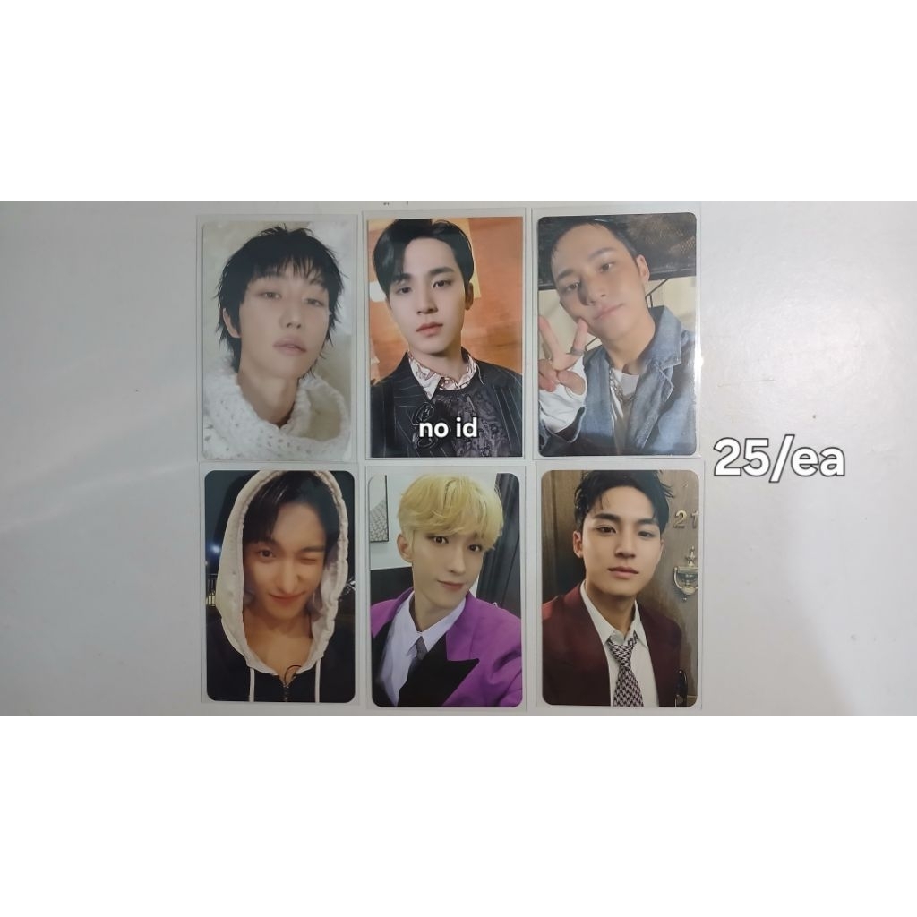 Photocard Seventeen Mingyu, Dokyeom, Minghao