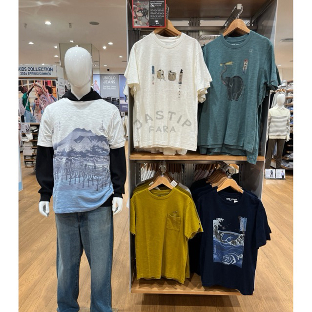 Kaos Uniqlo UT (T-Shirt) Ukiyo-e