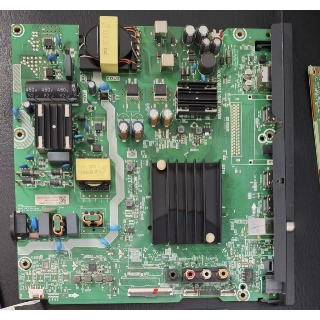 MESIN MB MODUL MOBO MAINBOR MAINBOAR 43A6500H MAINBOARD MONTHERBOARD TV HISENSE 43A6500