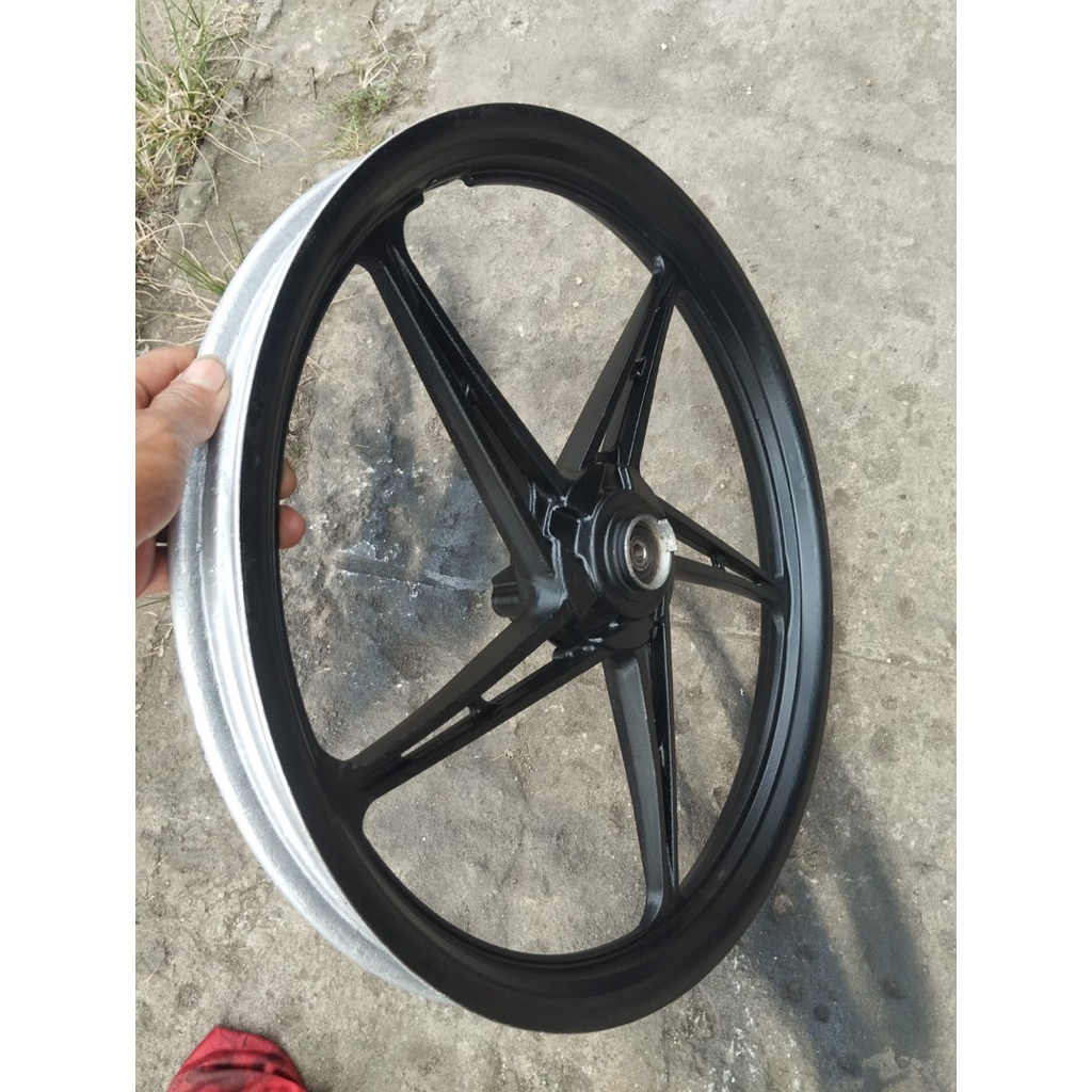 Pelek resing Yamaha motor Jupiter Z1 Jupiter z Burhan Jupiter MX Vega ZR Vega R new barang ORI cabut