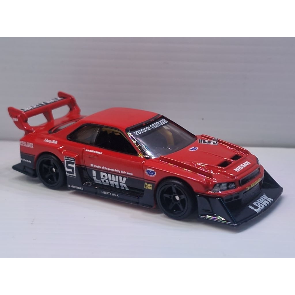 Hotwheels Premium LB-ER34 LBWK Merah