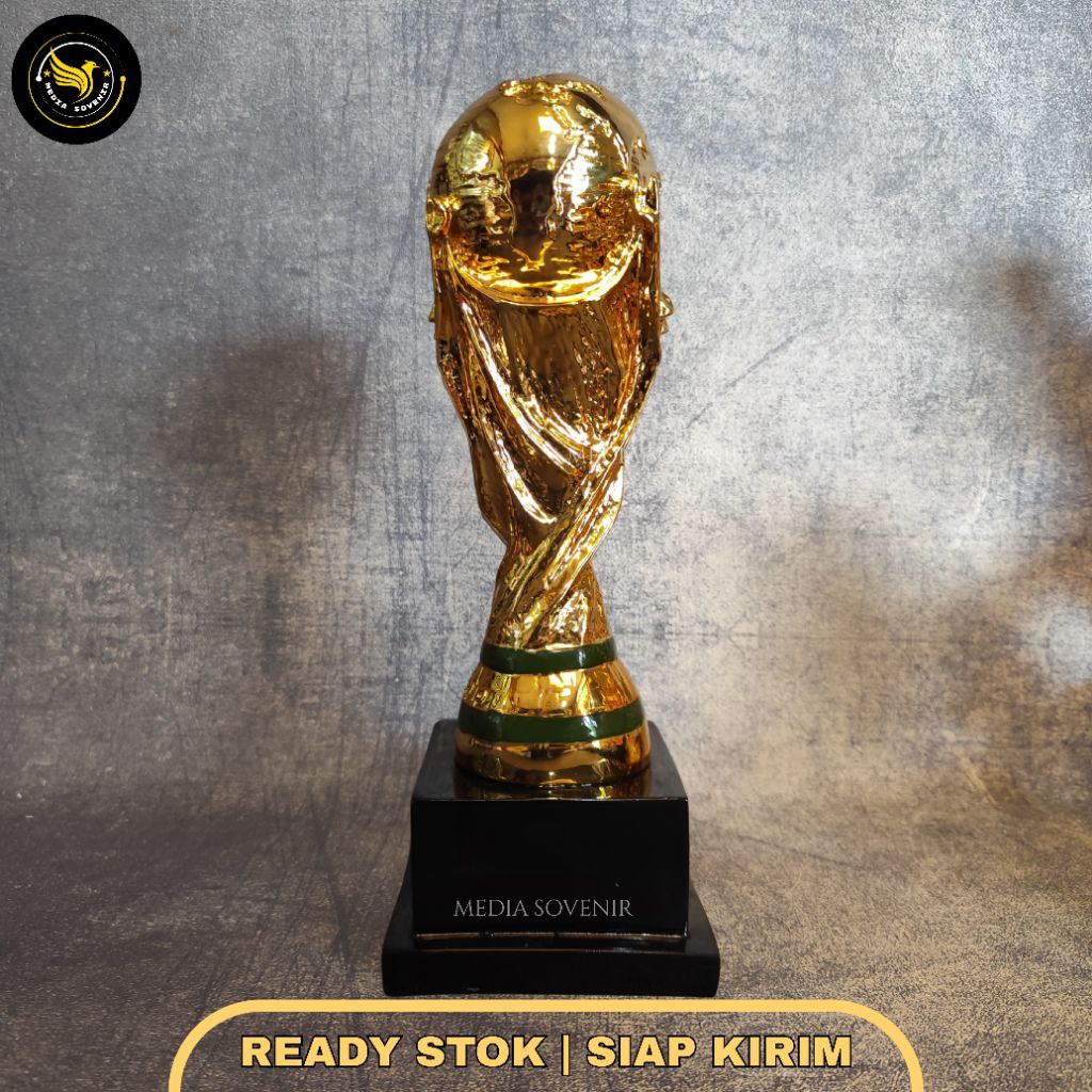 Trophy Fiber Premium | Piala Dunia Bergilir | Trophy Kejuaraan Sepak Bola Futsal