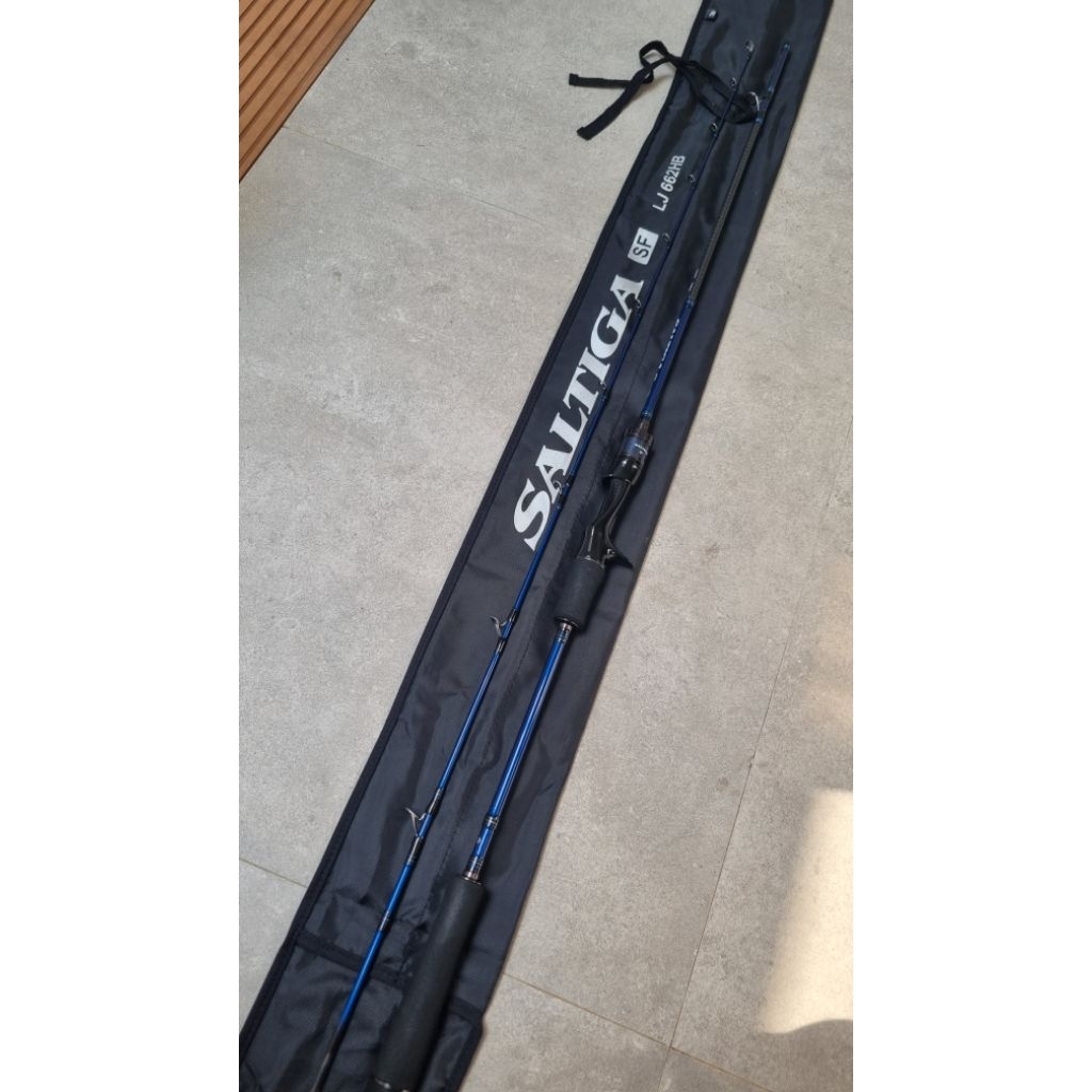 Joran / Rod Daiwa Saltiga SF LJ 662HB Bekas / Second