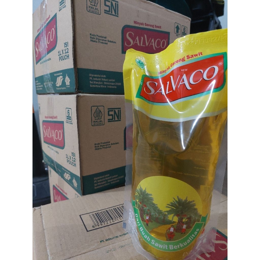 Minyak Goreng Salvaco 1Liter