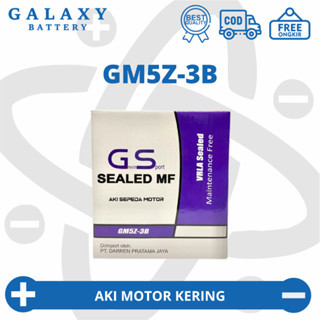 Aki Motor Smash, Shogun, Titan, Satria R 2 Tak GM5Z-3B Green Sport Accu Kering