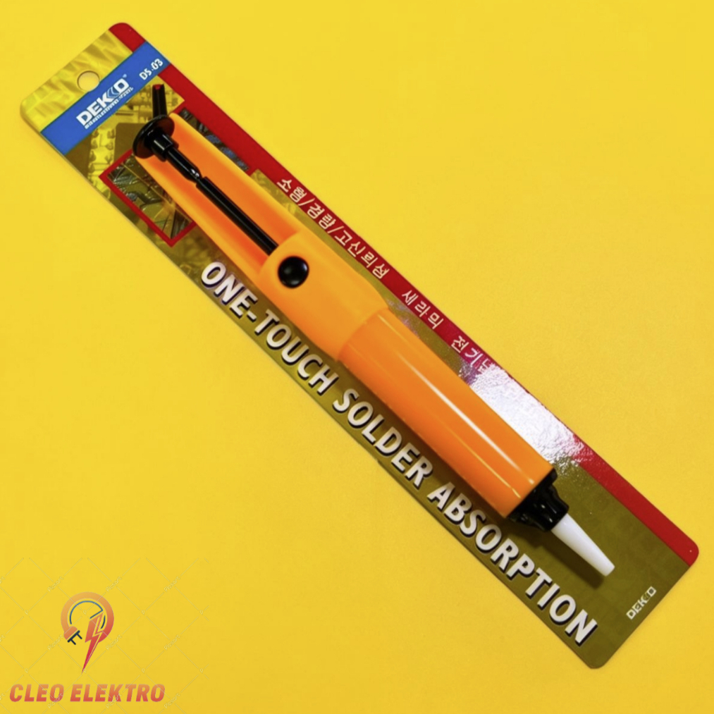 SEDOT SEDOTAN TIMAH / PENYEDOT TIMAH / DESOLDERING TOOL DEKKO DS-3 ORIGINAL ASLI DEKKO