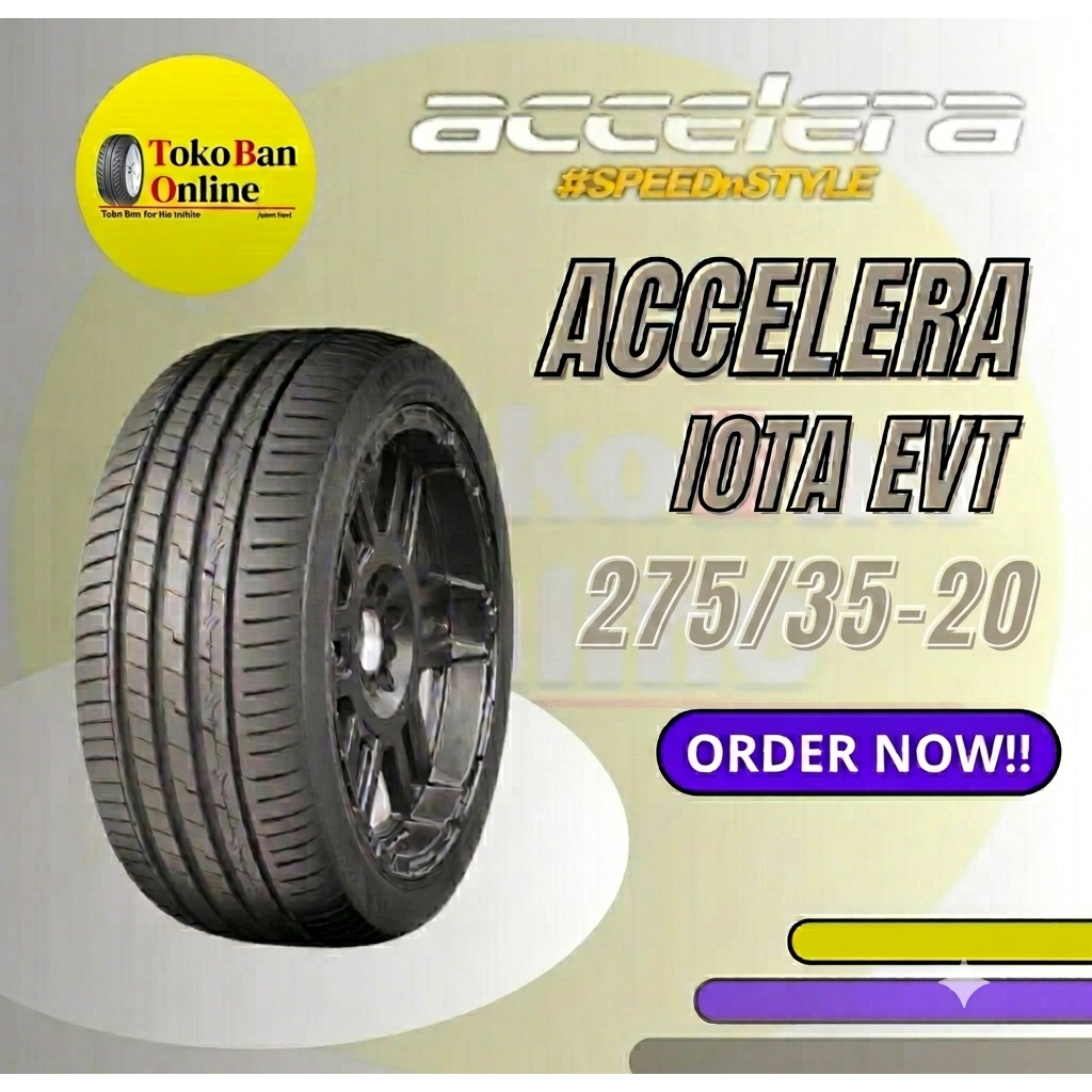 Ban Mobil Accelera 275/35 R20 27535R20 27535 R20 275/35R20 275/35/20 R20 R 20 IOTA EVT