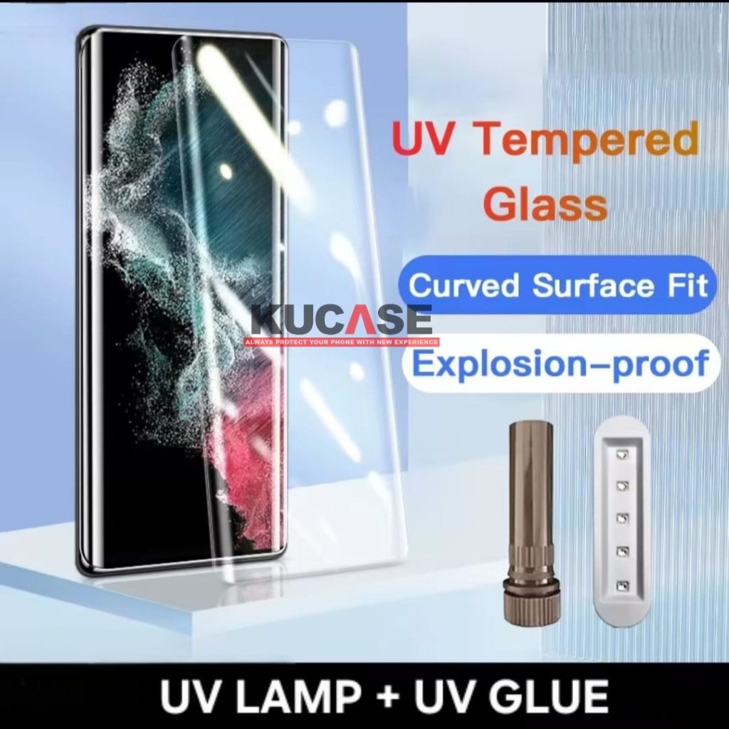 Tempered Glass UV Curved fo Xiaomi 12 Pro Xiaomi Mix 4 Antigores TG Full Cover Pelindung layar Full 