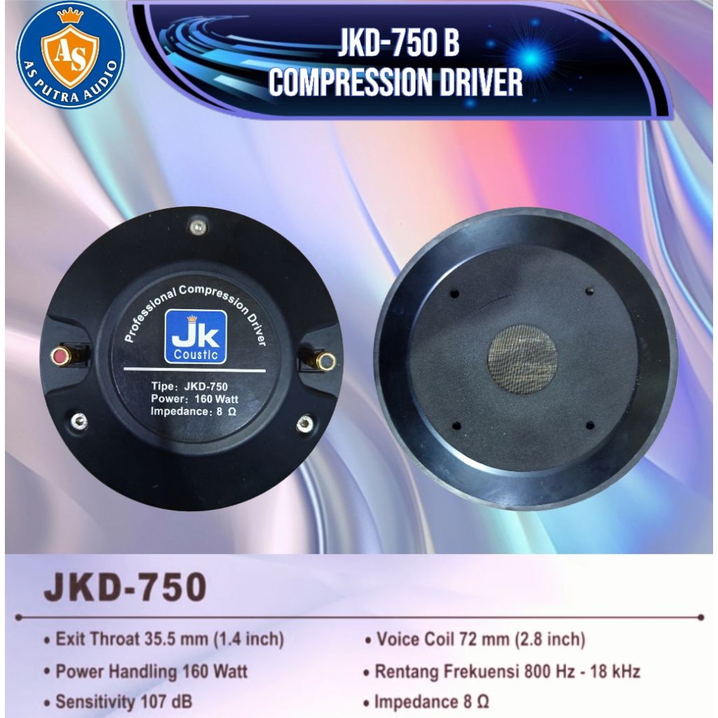 JKD-750B VOICE COIL 3INCH JK COUSTIC