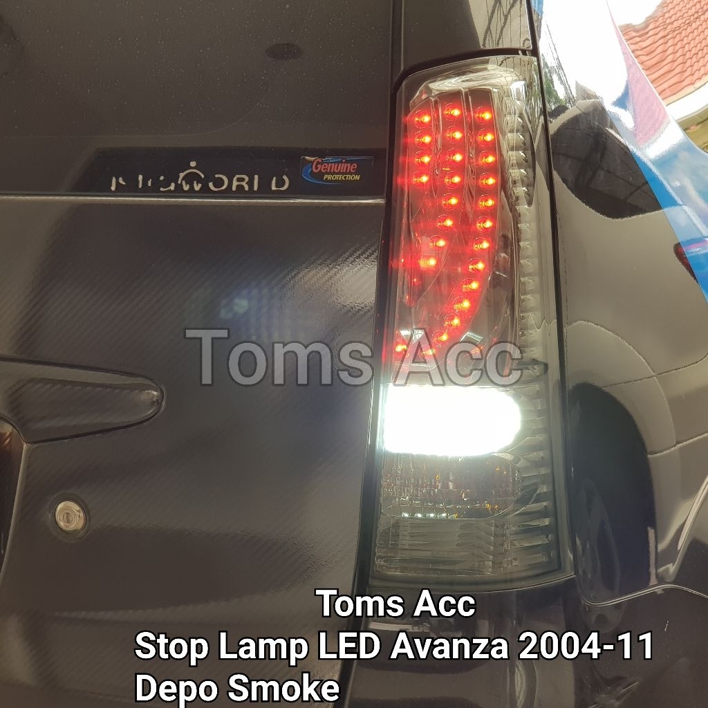 Stop Lamp LED Avanza VVTI All Smoke Xenia 2004 2007 2011 Toyota Daihatsu Tail Lamp Tail Light Lampu 
