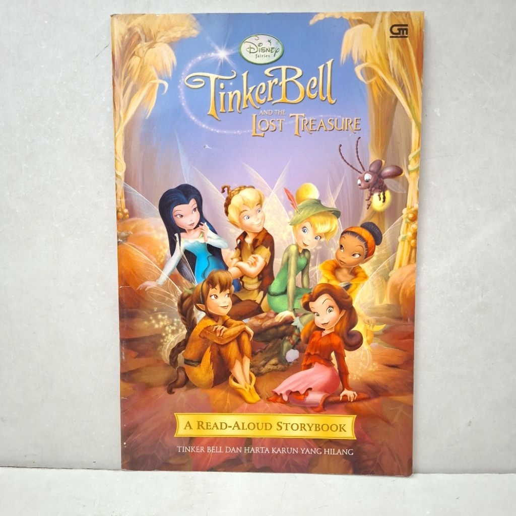 Buku Tinker Bell and The Lost Treasure (Tinker Bell dan Harta Karun yang Hilang) — A Read-Aloud Stor