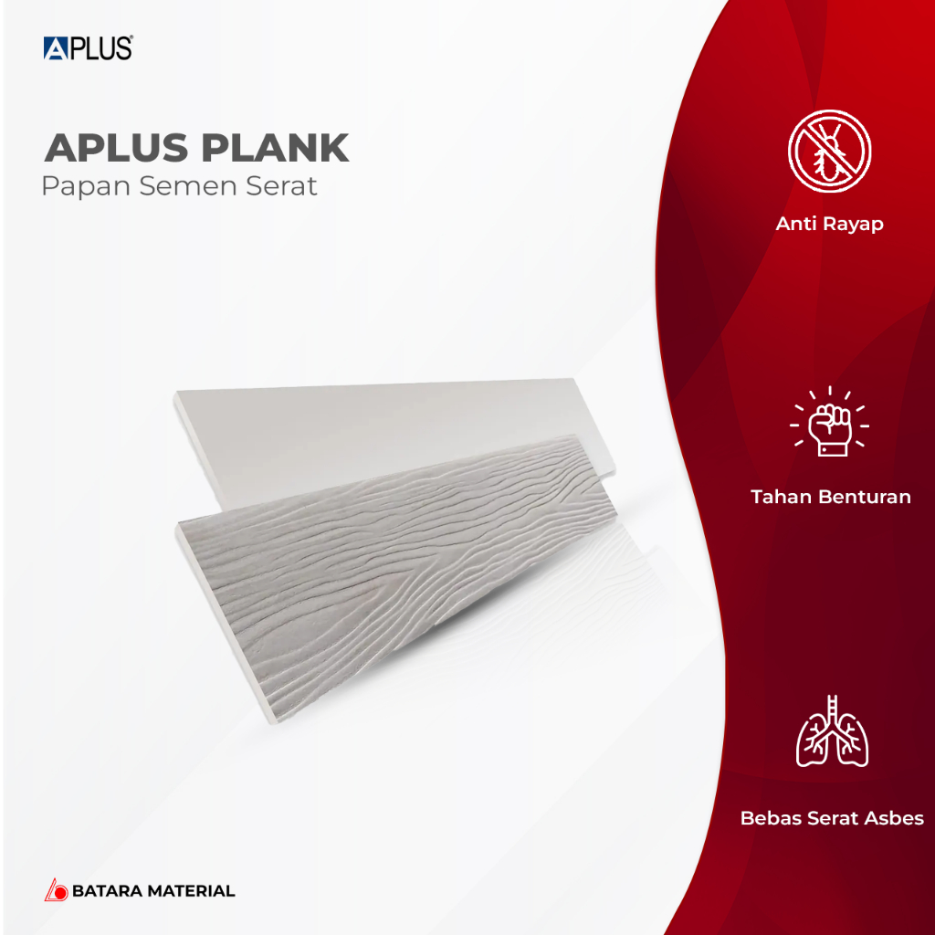 Solusi Papan Semen Serat - Aplus Plank Motif