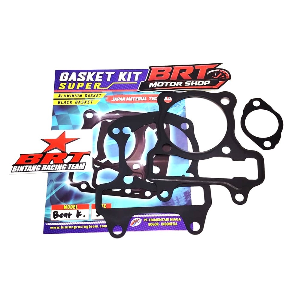 GASKET PAKING ATAS BAWAH BRT BEAT Karbu SCOOPY Karbu SPACY Karbu 54.5mm GASKET BLOK HEAD BRT