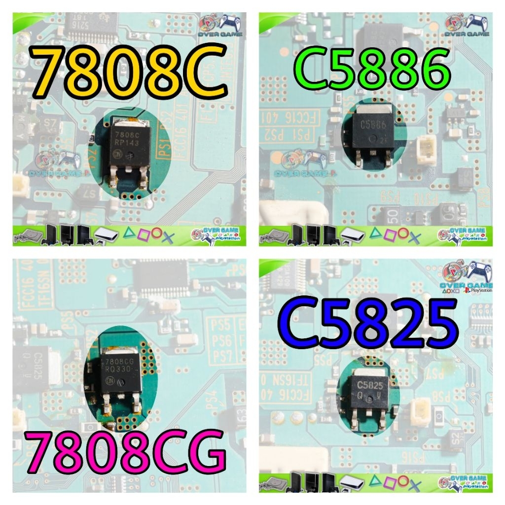 IC REGULATOR PS2 FAT & SLIM