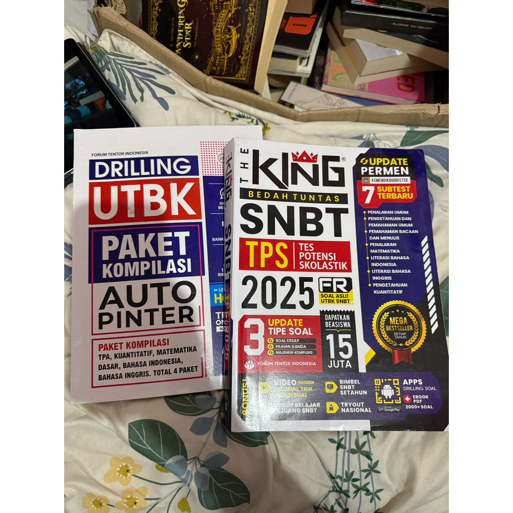 buku snbt the king bedah tuntas snbt (2025) preloved