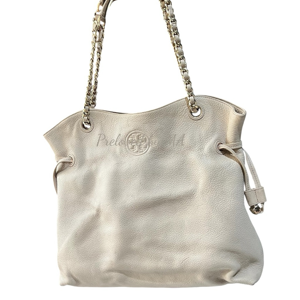 PRELOVED TB Marion Slouchy Tote Authentic