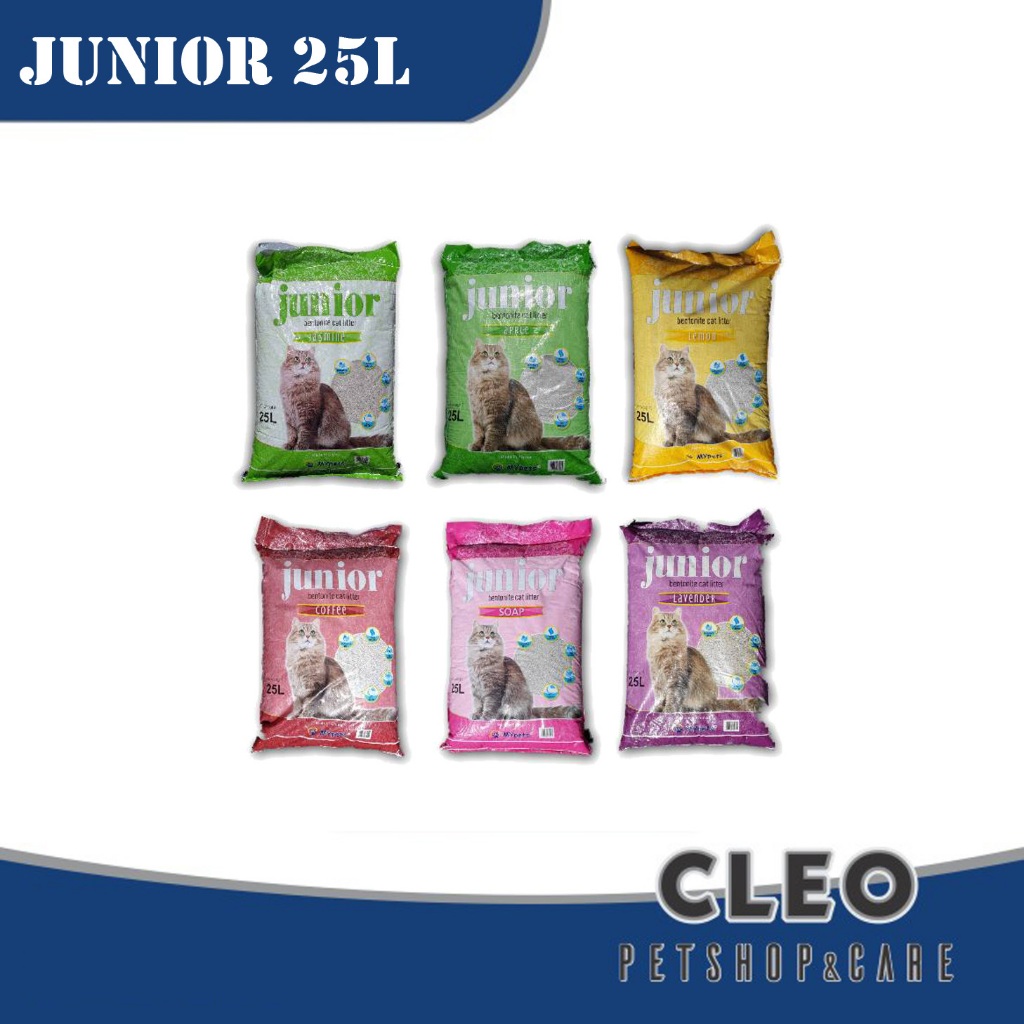 Pasir Kucing Gumpal Wangi Junior 25 Litter Cat Sands