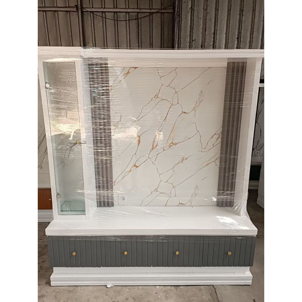RAK TV BESAR / RAK TV JUMBO / RAK TV MINIMALIS / RAK TV HIAS / RAK TV MOTIF MARMER BANDUNG