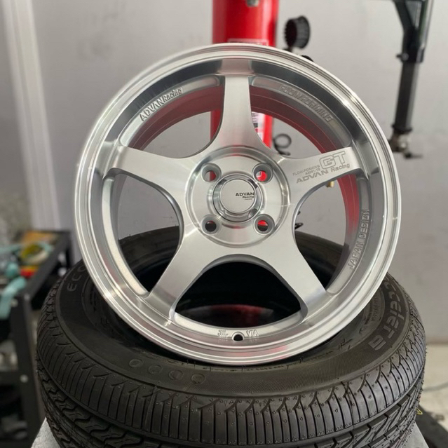 velg advan gt ring 15 lebar 6,5 et 42 velg racing r15 avanza Xenia velg mobil ring 15 velg Swift kij