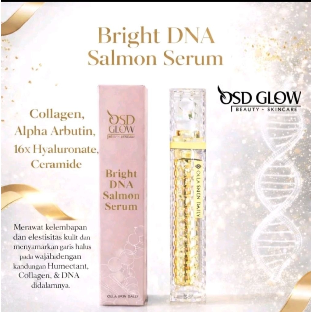 SERUM DNA SALMON OSD GLOW OLLA SKIN DAILY