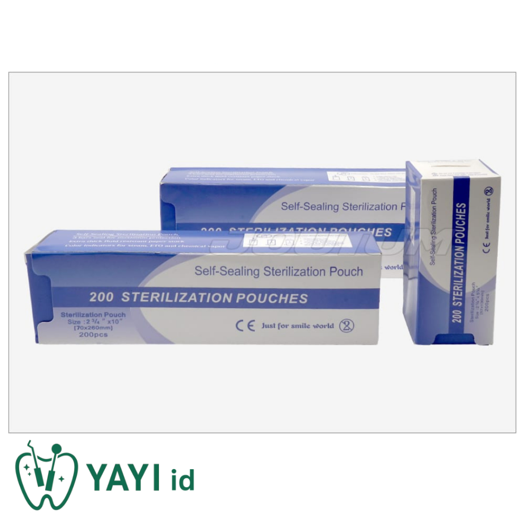 Sterilization Steril Pouch Pack Pouches Medipack Medipouch
