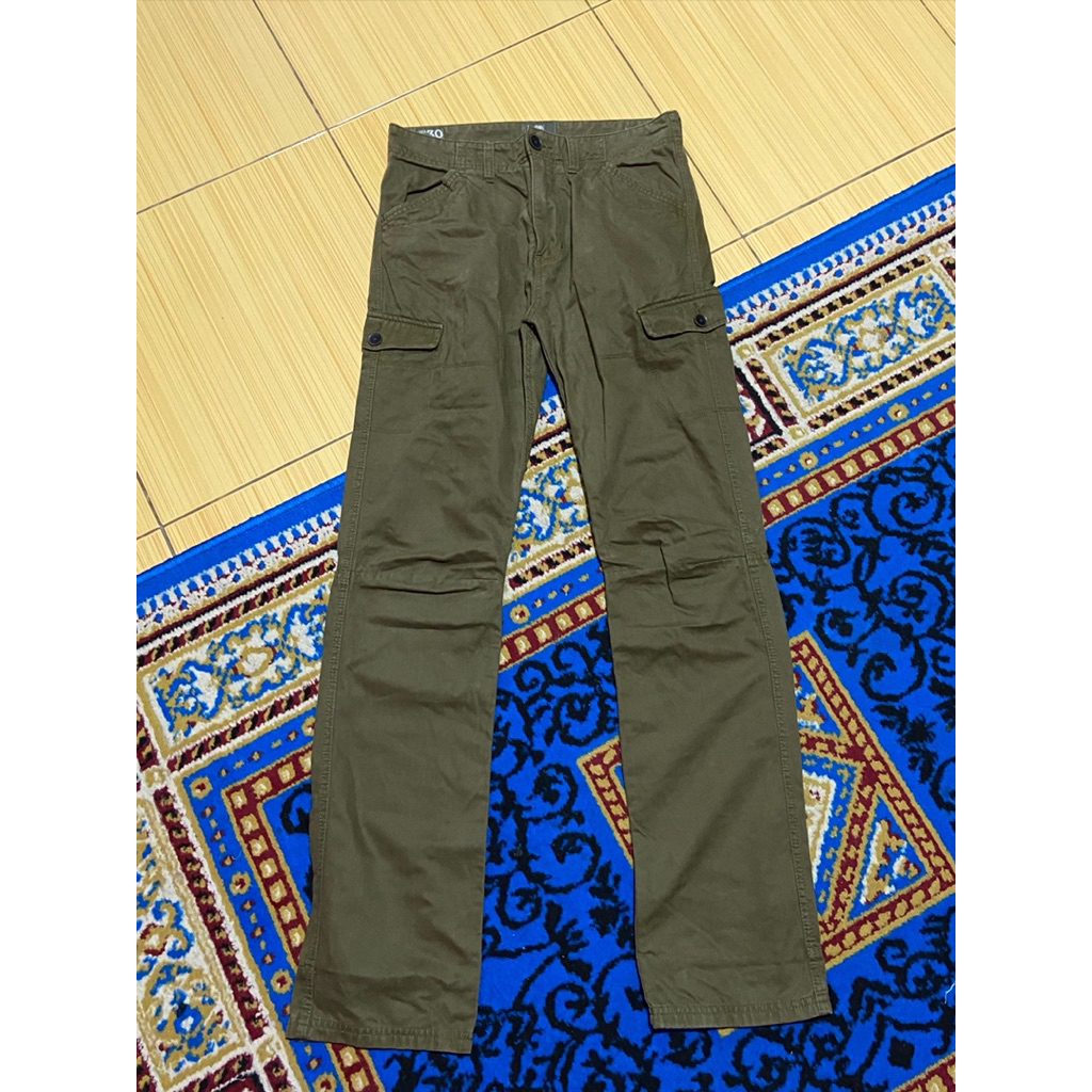 Celana Panjang Cargo Timberland Army Color - size 30