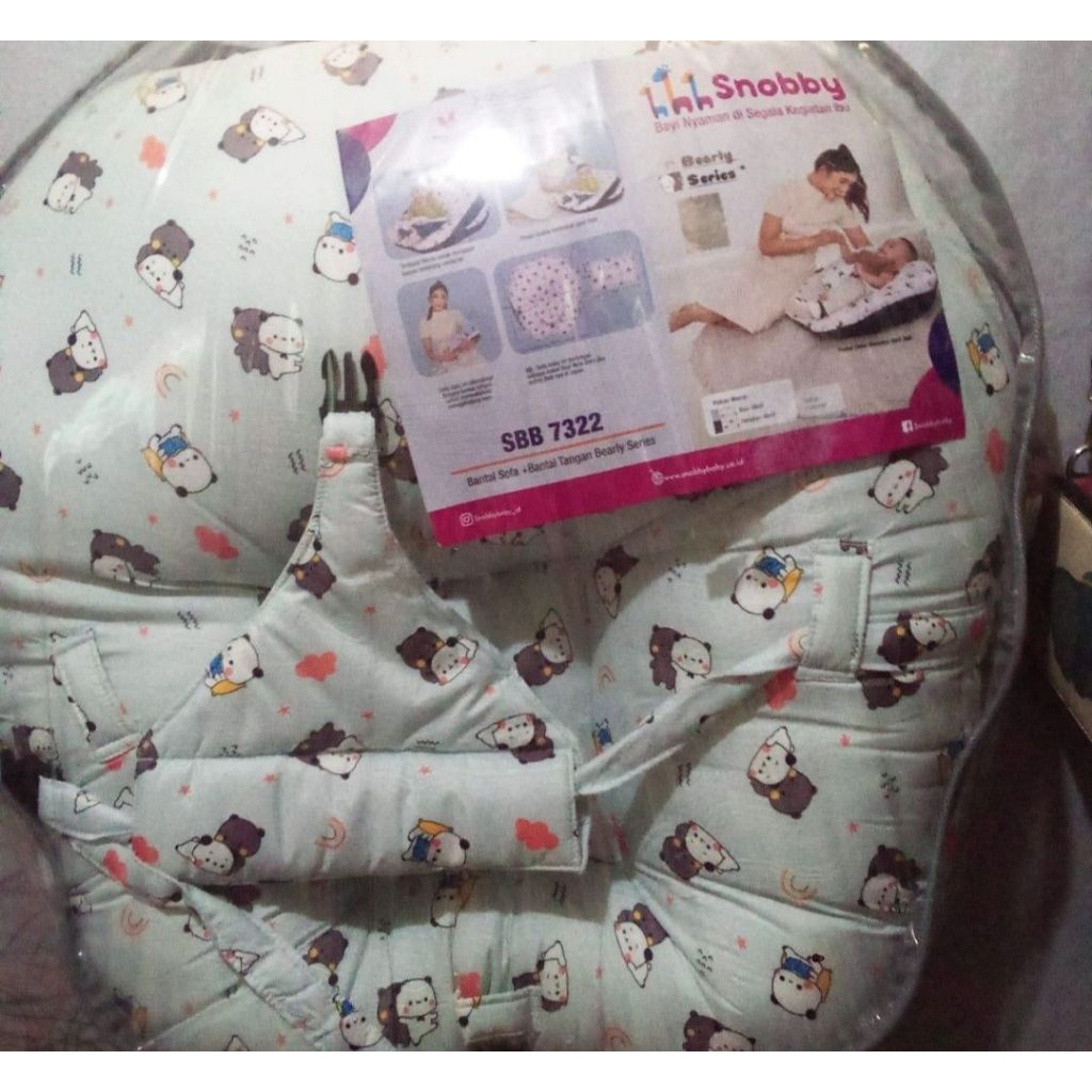 sofa bayi snobby / bantal sofa bayi