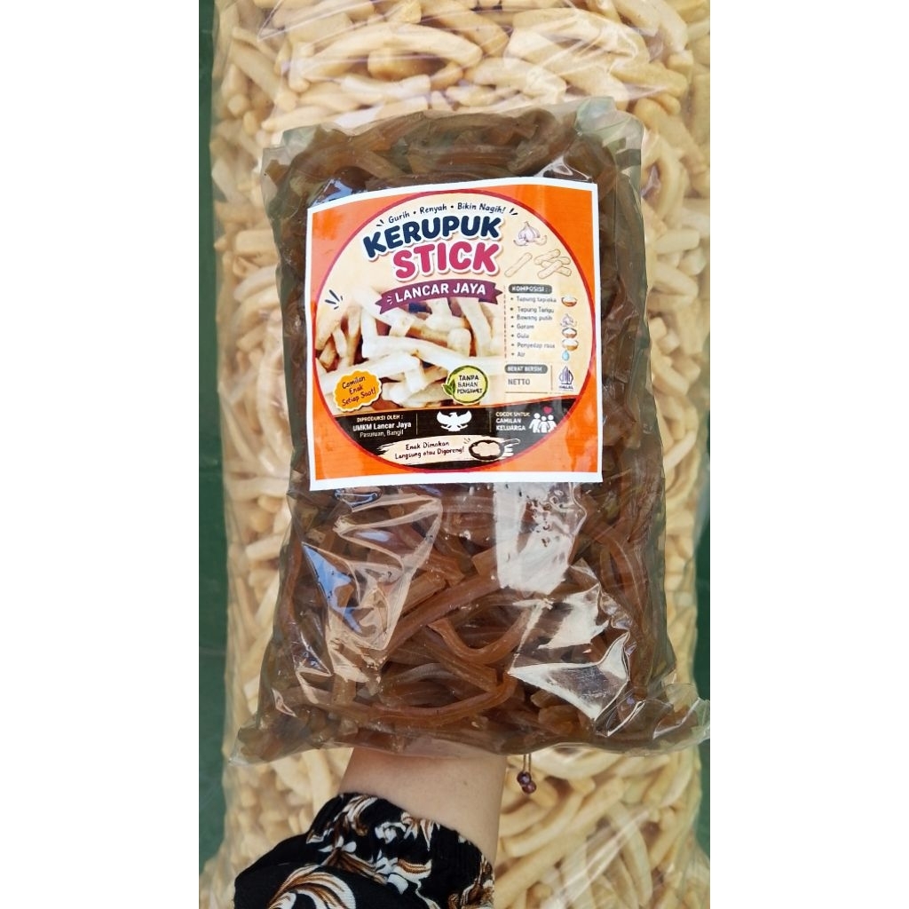 kerupuk stik tahu mentah krecek istimewa 1kg