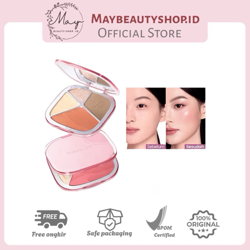 FOCALLURE Multi-color Face Palette