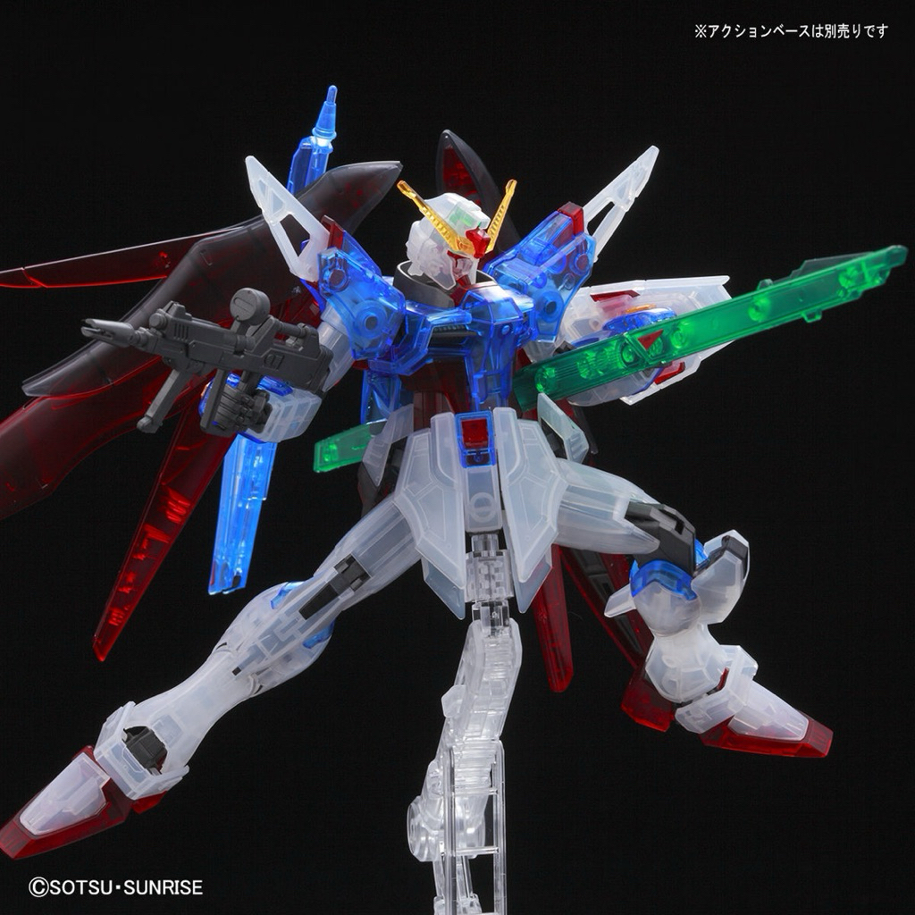 DESTINY GUNDAM CLEAR COLOR HG 1/144 GUNDAM SEED DESTINY