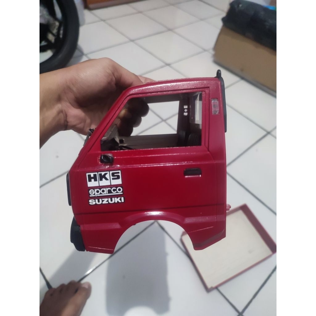 Body RC WPL D 12 repaint