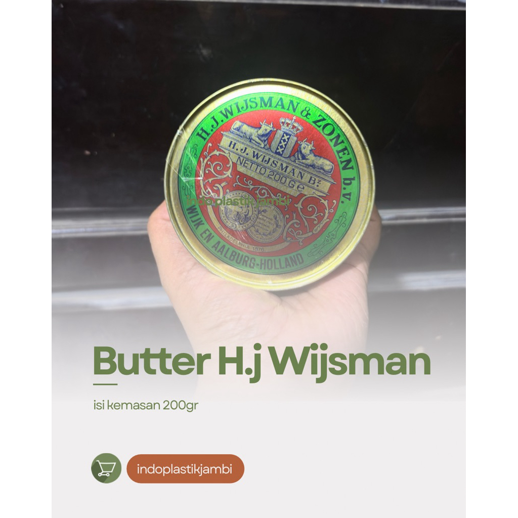 butter hj wjisman Mentega Wisman 200gr - Aroma Premium, Kualitas Terbaik