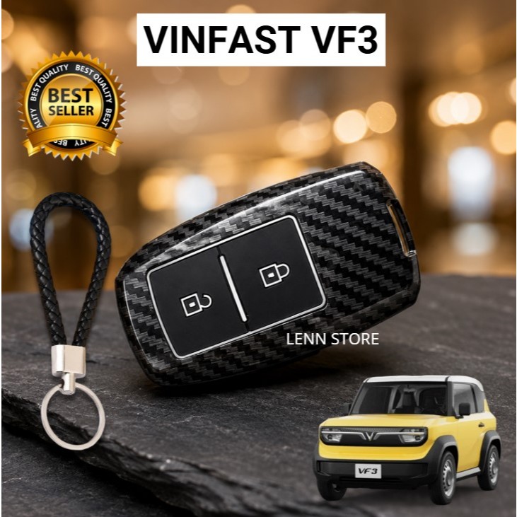 Cover Sarung Kunci Remote Carbon VINFAST VF3 2025 2026