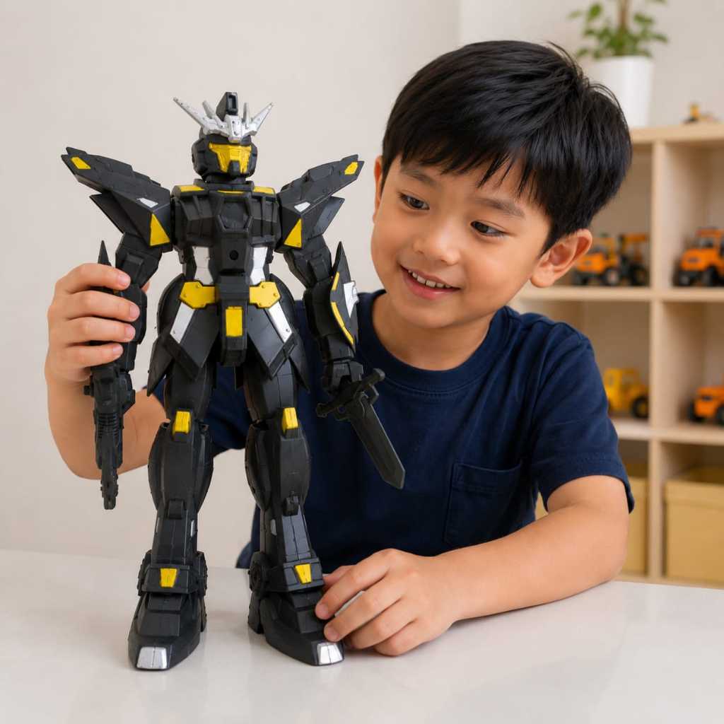 Mainan Figur Robot Gundam - Action Figure Robotan Koleksi Anak Laki Cowok