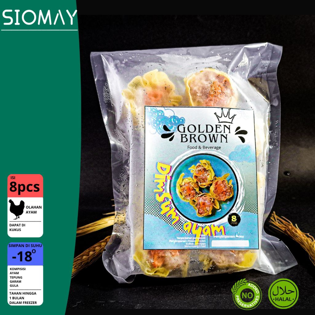 Dimsum Siomay FROZEN | isi 8pcs HALAL | di area Surabaya