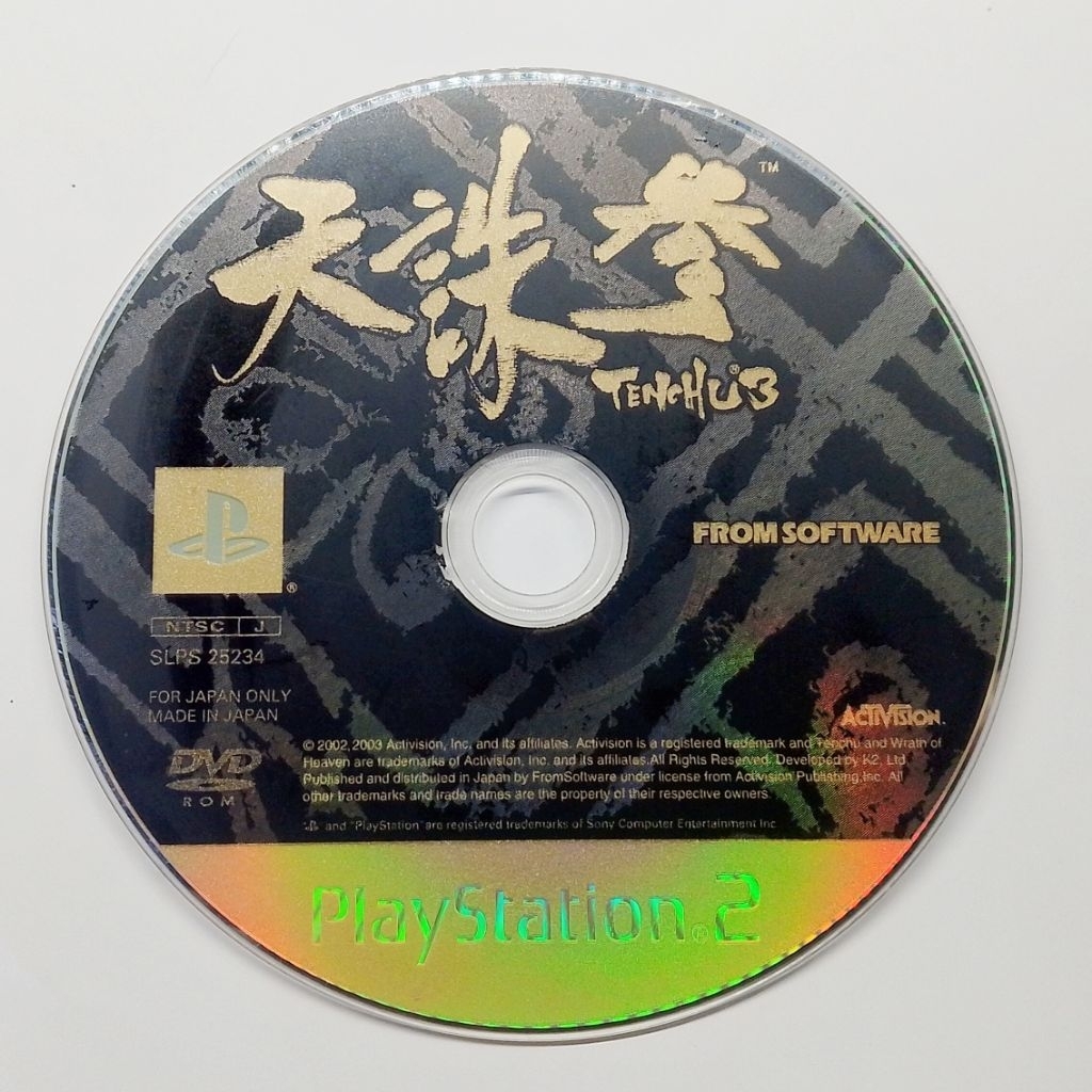 Kaset PS2 Original Game Tenchu 3