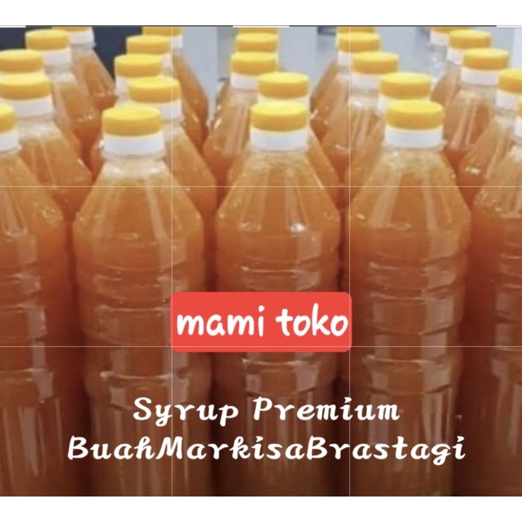 Sirup Markisa Homemade  , Sari Buah Markisa Brastagi , Extra Bulir , Tanpa Pengawet,Menggunakan Gula