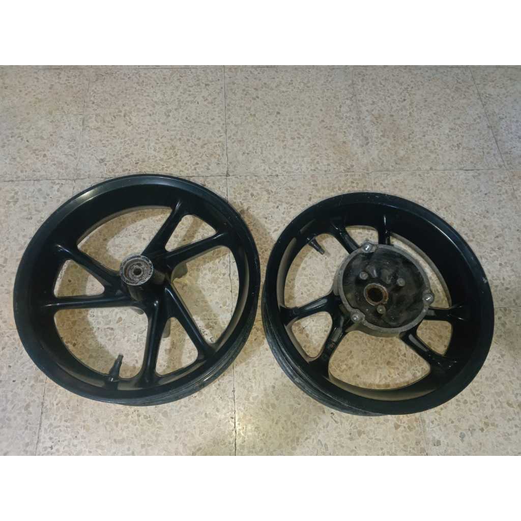 Velg Yamaha NMax Old NMax Lama ( ada bekas percikan cat ) Ori Copotan