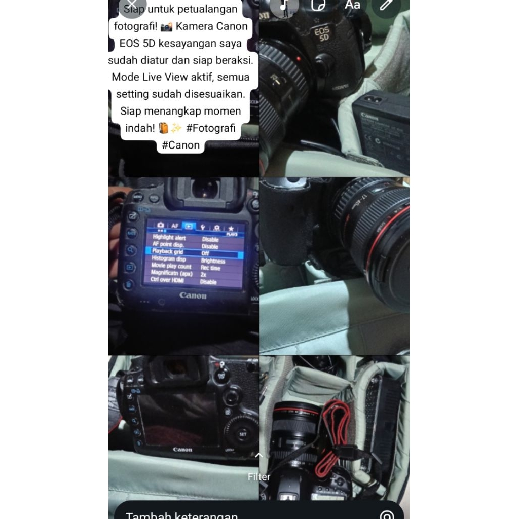 Canon EOS 5D MarkIII barang second