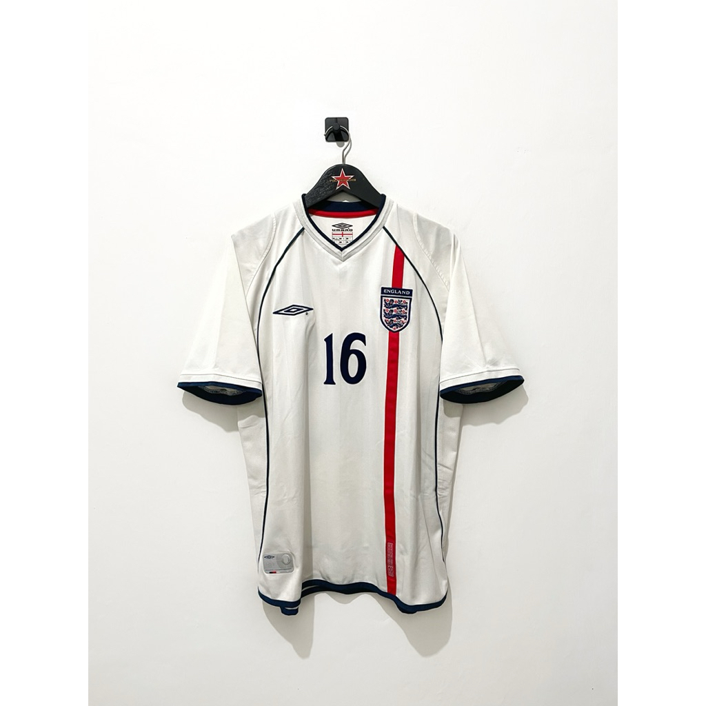 JERSEY TIMNAS INGGRIS ORIGINAL HOME 2002 WORLDCUP