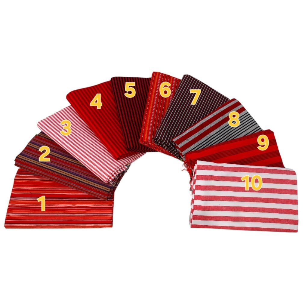 KAIN LURIK TENUN MOTIF GARIS/ASLI PRASOJO/MURAH KATUN