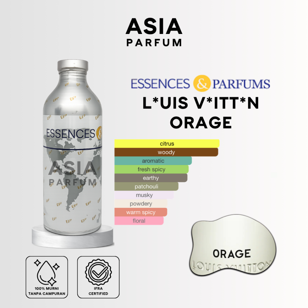 ESSENCES & PARFUMS ORACIO 74111 - BIBIT PARFUM ORAGE - SEGEL & REPACK 100G