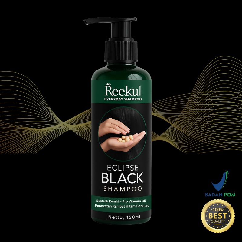 Black Shampo Uban Alami Reekul Eclipse Black Penghilang Uban Penghilang Uban Penghilang Uban Penumbu