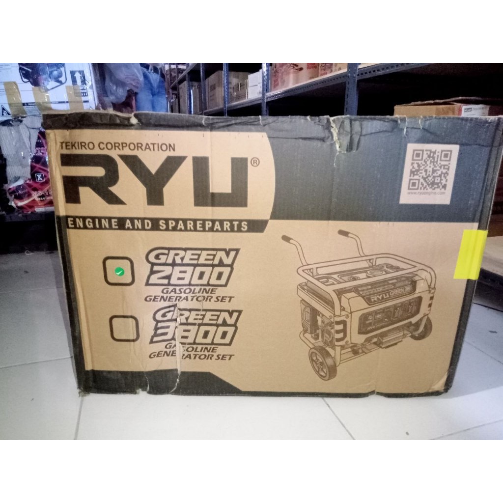 GENSET RYU 2800 GENSET/GENERATOR 4 TAK 2.000WATT