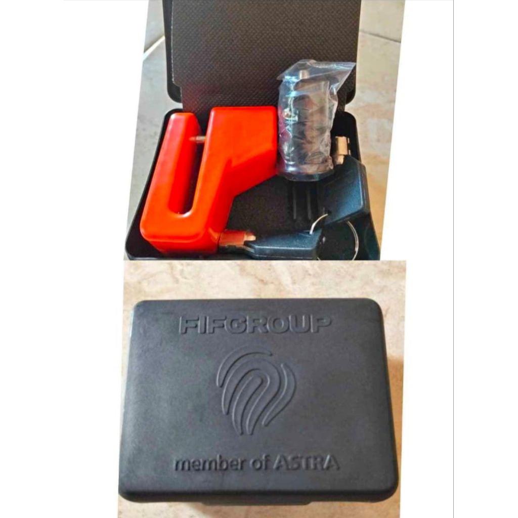 Gembok Cakram FIF ASTRA+USB