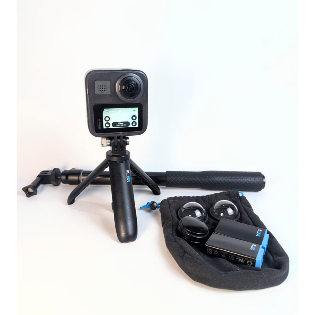 Kamera Action 360 GOPRO MAX dan DJI POCKET 3 second fungsi normal