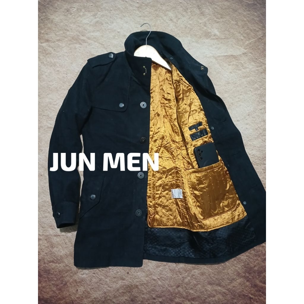 jaket JUNMEN bahan kanvas tebal bekas pakai recomend